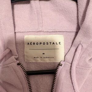 Aeropostale Lavender Zip-Up Hoodie